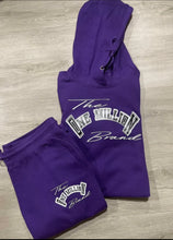 Load image into Gallery viewer, Red the one million brand hoodie jogger suit the one million brand